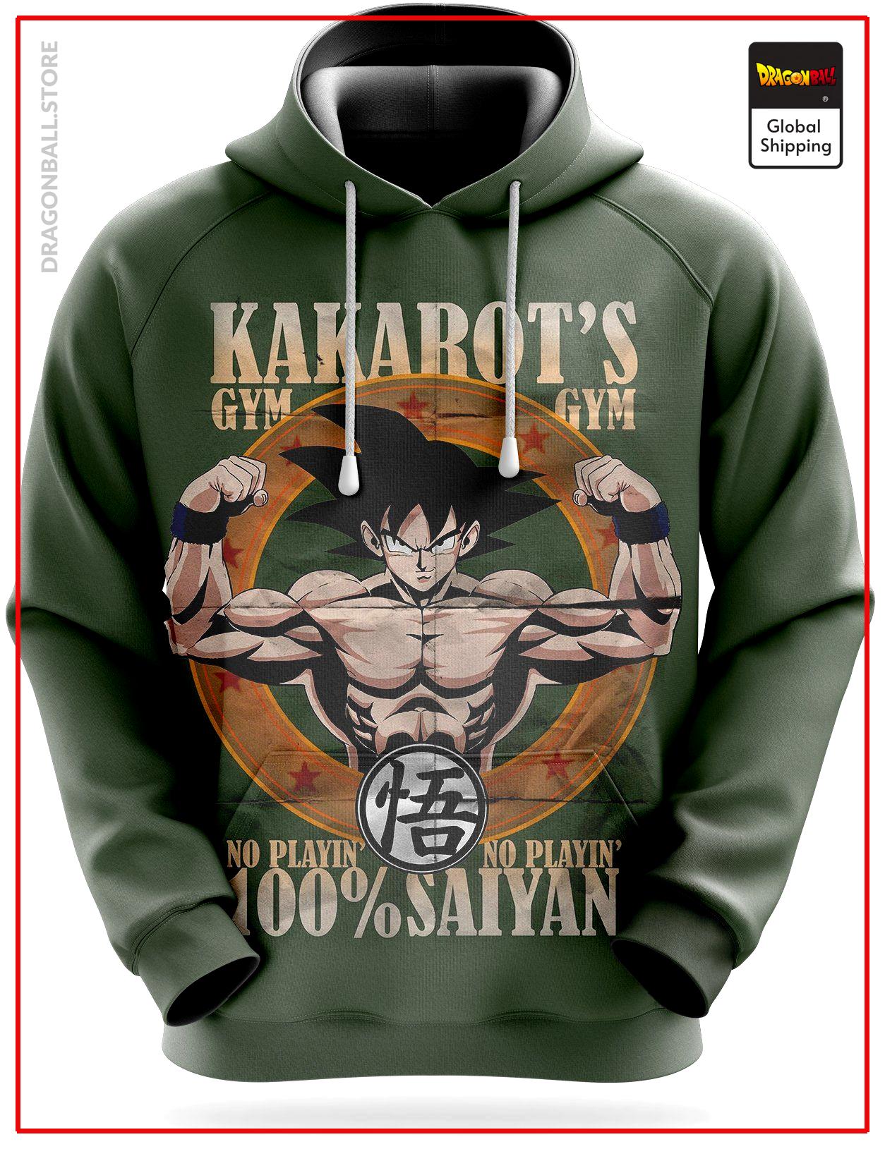 Dragon Ball Hoodies Goku Bodybuilding DBZ store Dragon Ball Store