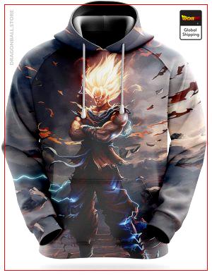 Dragon Ball Z Sweatshirt  Goku Super Warrior S Official Dragon Ball Z Merch