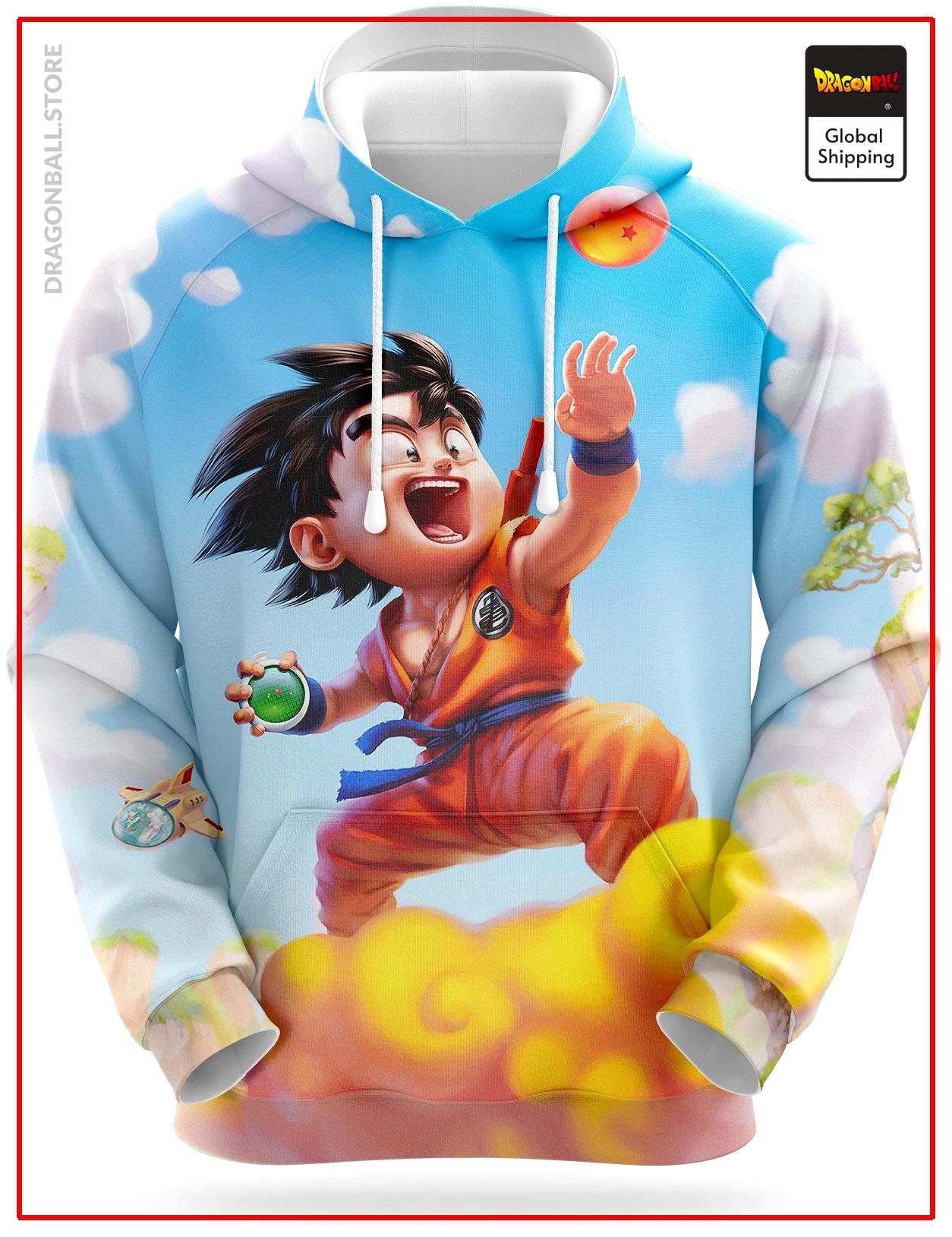 Dragon Ball Sweatshirt  Goku Detector 5XL Official Dragon Ball Z Merch