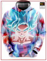 Dragon Ball Super Sweatshirt  Blue Rage S Official Dragon Ball Z Merch