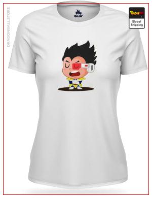 T-Shirt DBZ Woman  Mini Vegeta S Official Dragon Ball Z Merch