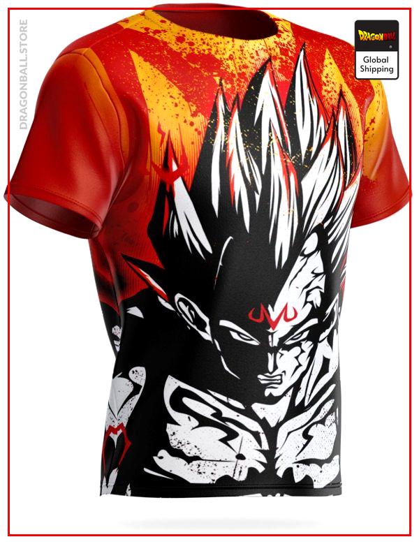 Dragon Ball Z T-Shirt Majin Vegeta Madness S Official Dragon Ball Z Merch