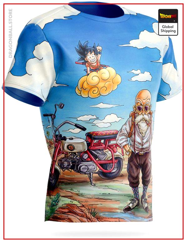 Dragon Ball Z T-Shirt Goku & Kame Sennin S Official Dragon Ball Z Merch
