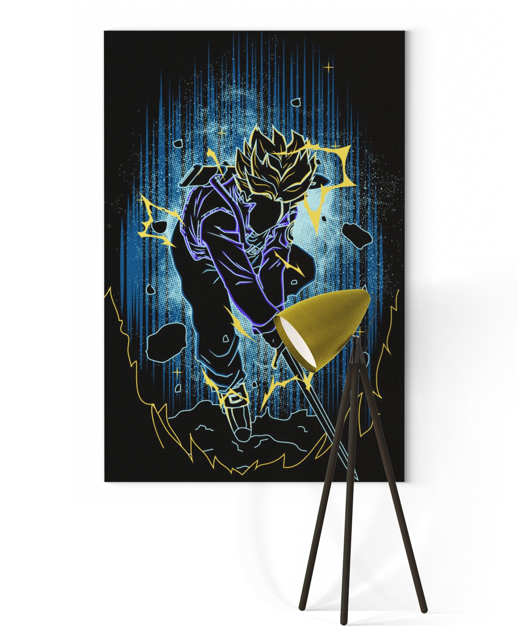 Dragon Ball Z painting Trunks of the Future Small - 35x50 cm / Without frame Official Dragon Ball Z Merch