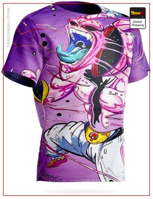 Dragon Ball Z T-Shirt Majin Buu Rage Violet / M Official Dragon Ball Z Merch