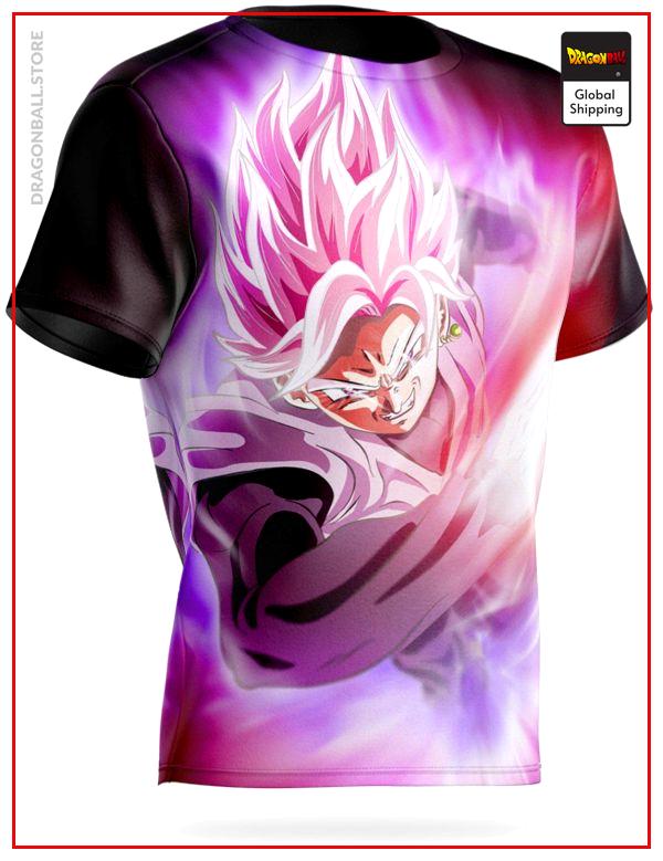 Dragon Ball Super T-Shirt Goku Black Rosé Combat XXL Official Dragon Ball Z Merch