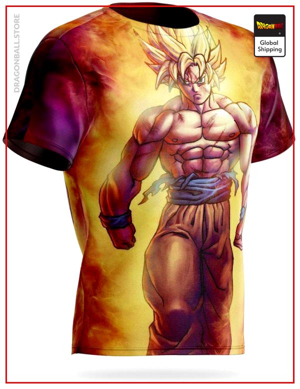 Dragon Ball Z T-Shirt Goku Super Saiyan S Official Dragon Ball Z Merch
