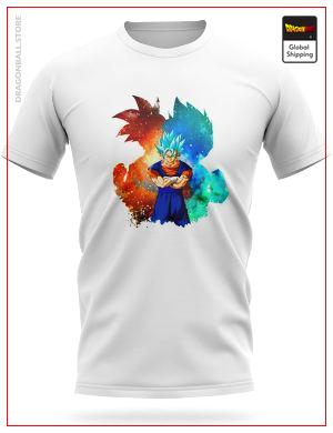 Dragon Ball Super T-Shirt Fusion Vegeto SSJ Blue S Official Dragon Ball Z Merch