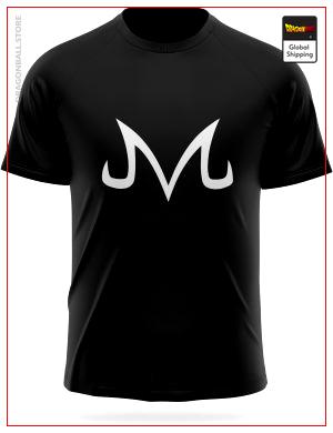 Dragon Ball T-Shirt Majin Vegeta Black / S Official Dragon Ball Z Merch