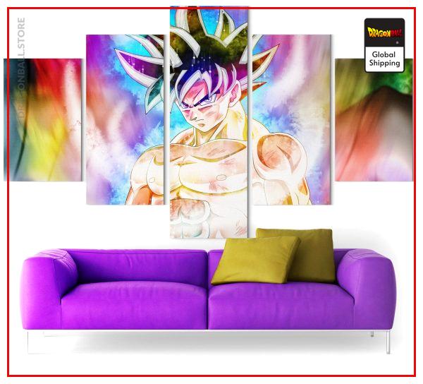Wall Art Canvas Dragon Ball Super  Goku Ultra Instinct Small / Without frame Official Dragon Ball Z Merch