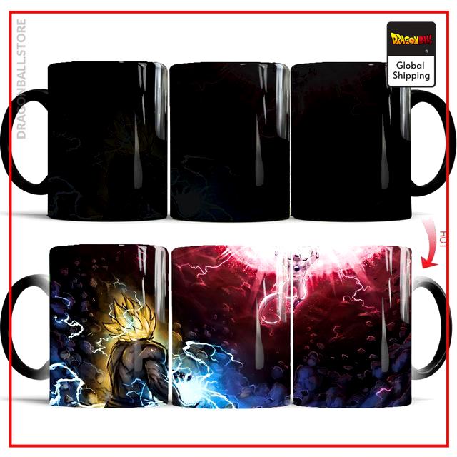 DBZ Thermosensitive Mug  Goku SSJ1 vs Freezer Default Title Official Dragon Ball Z Merch