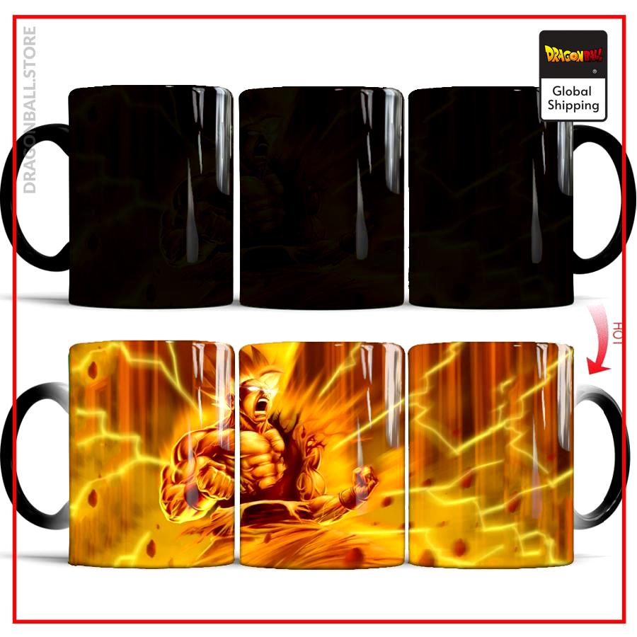 DBZ Thermosensitive Mug  Goku Super Saiyan Default Title Official Dragon Ball Z Merch