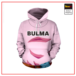 Pink Bulma Hoodie DBM2806 S Official Dragon Ball Merch