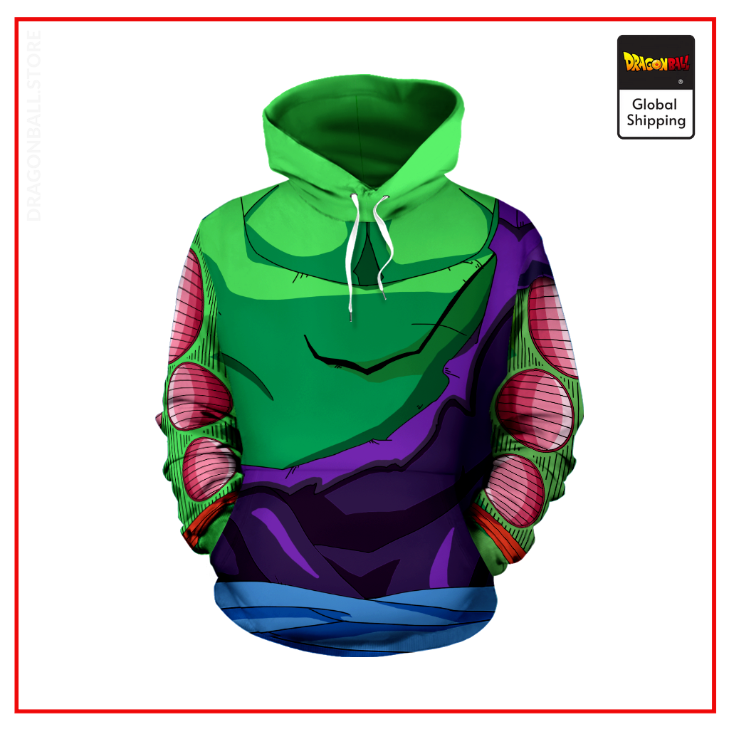 独特な店 ANIMEKAMI Mens DRAGON BALL Primitive PICCOLO Nuevo HOODIE