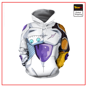 Mecha Frieza Skin Hoodie DBM2806 S Official Dragon Ball Merch