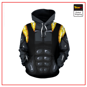 Black Gogeta Hoodie DBM2806 S Official Dragon Ball Merch