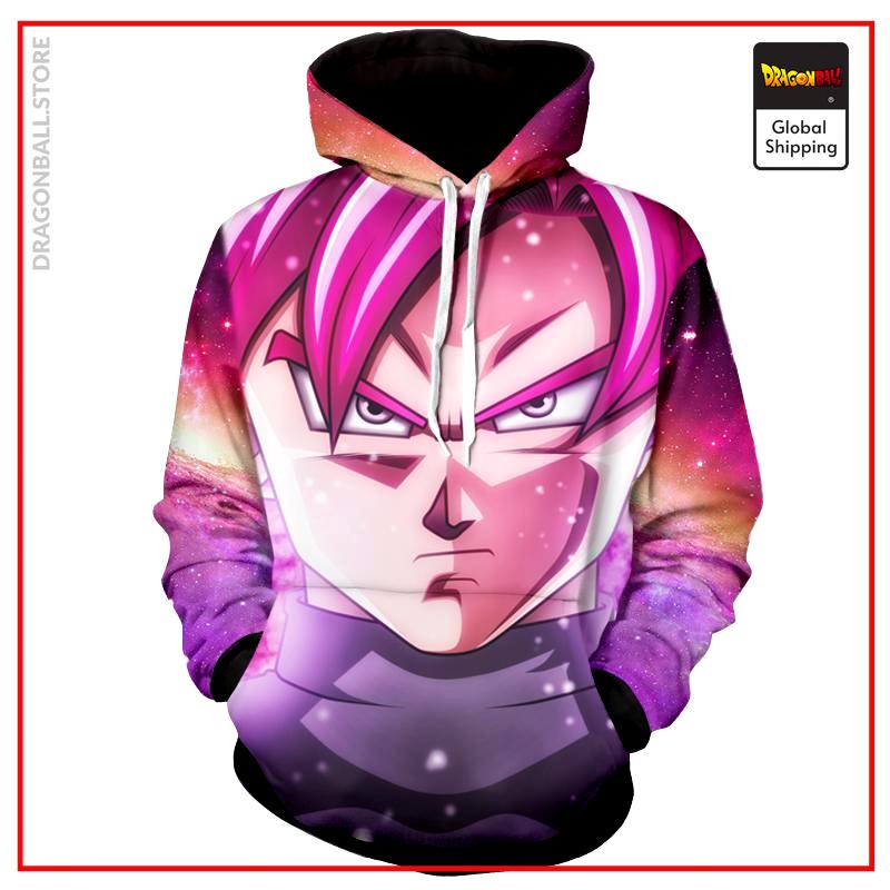 Super Saiyan Rosé Goku Black Hoodie DBM2806 M Official Dragon Ball Merch