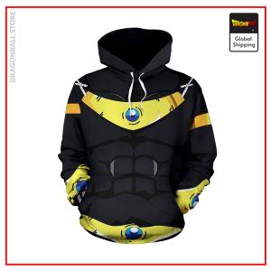 Black Broly Outfit Hoodie DBM2806 S Official Dragon Ball Merch