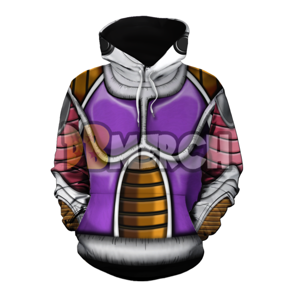 (DBMerch) Base Frieza Armor Hoodie DBM2806 US M Official Dragon Ball Merch