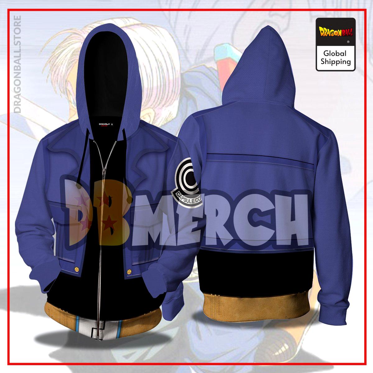 Dragon Ball Zipper Hoodies Future Trunks Armor Zipper Hoodie DBM2806