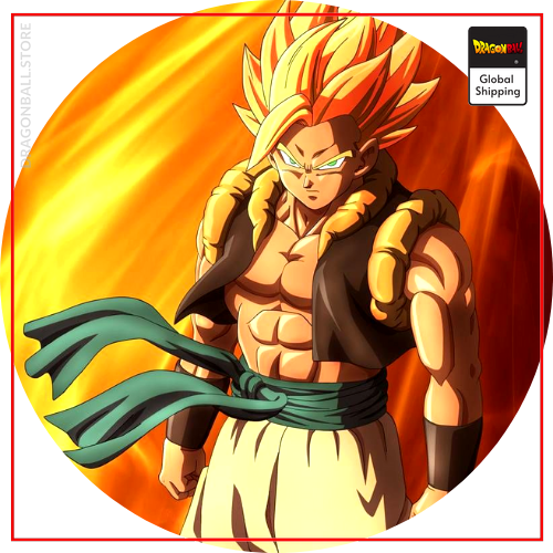 This pin shows gogeta blue and shows broly super sayain 1 but he