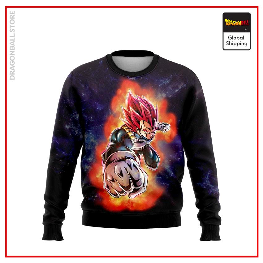 (DBMerch) SSG Vegeta Sweatshirt DBM2806 US S Official Dragon Ball Merch