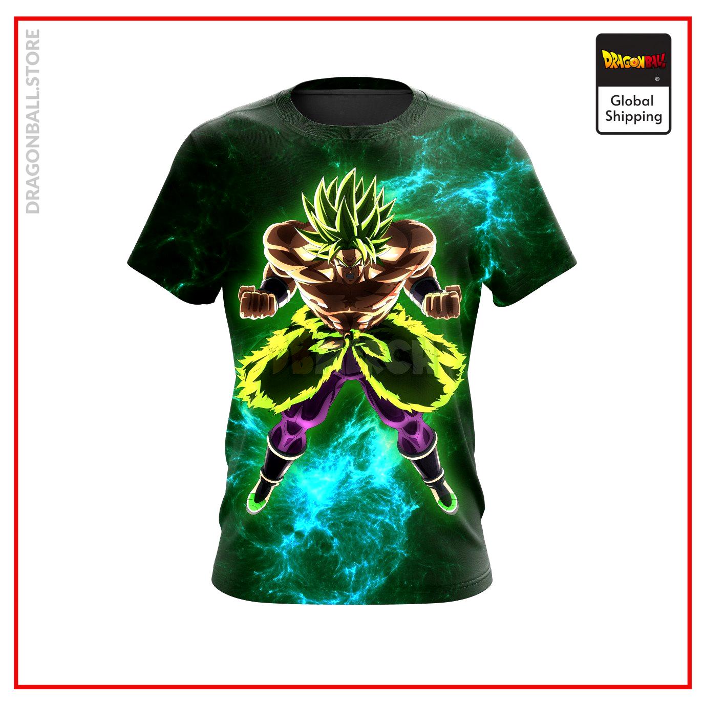 (DBMerch) SSJ Broly T-Shirt DBM2806 US Small Official Dragon Ball Merch