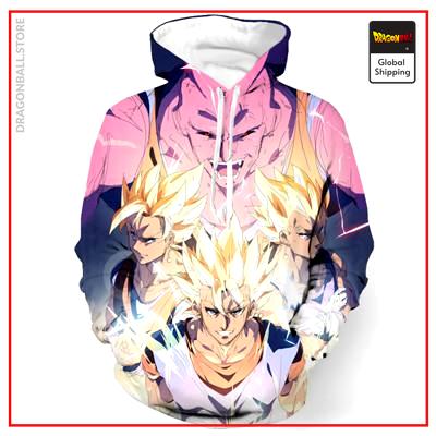 Dragon Ball Hoodies - Saiyan Buu Hoodie DBM2806 » Dragon Ball Store