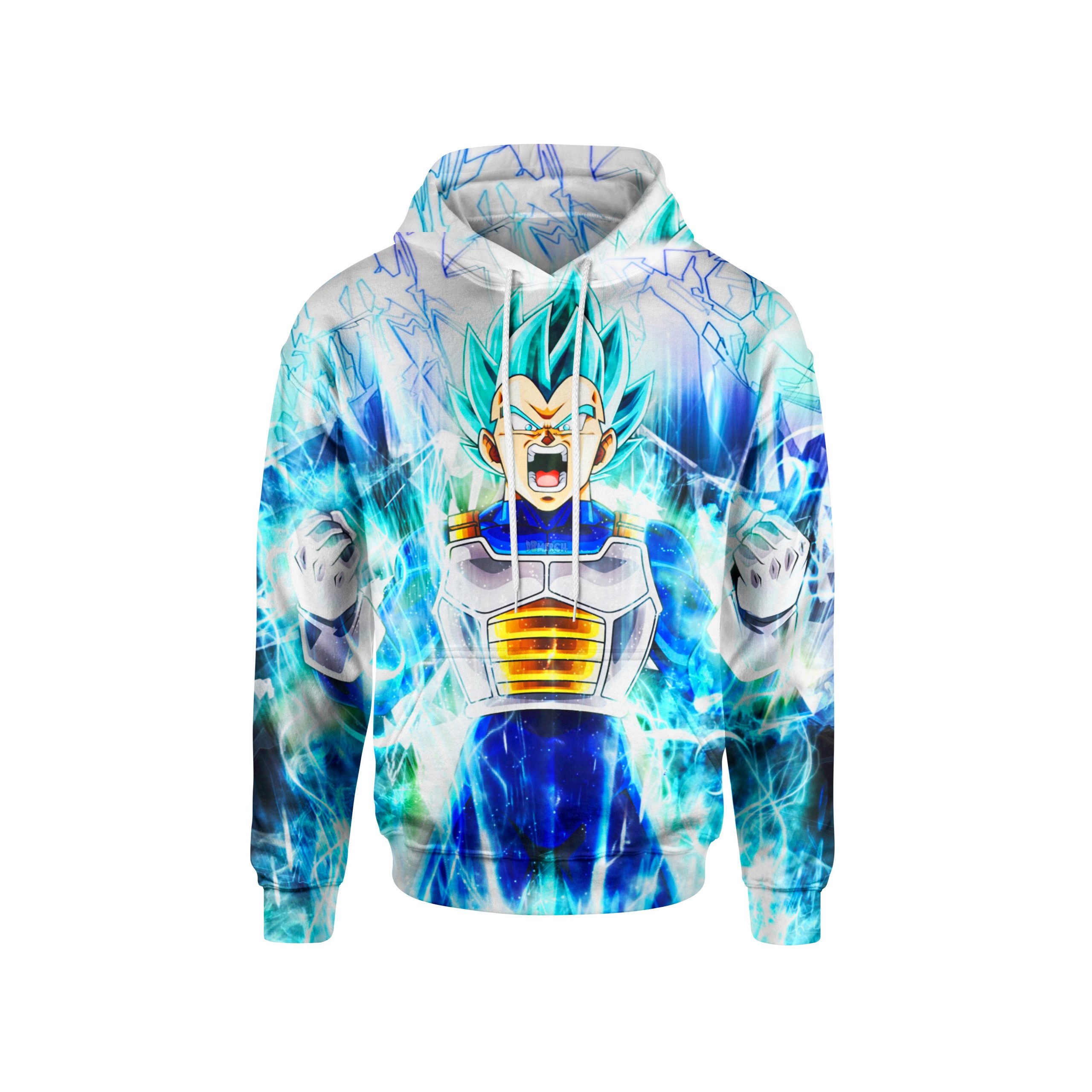 SSGSS Vegeta Hoodie DBM2806 M Official Dragon Ball Merch