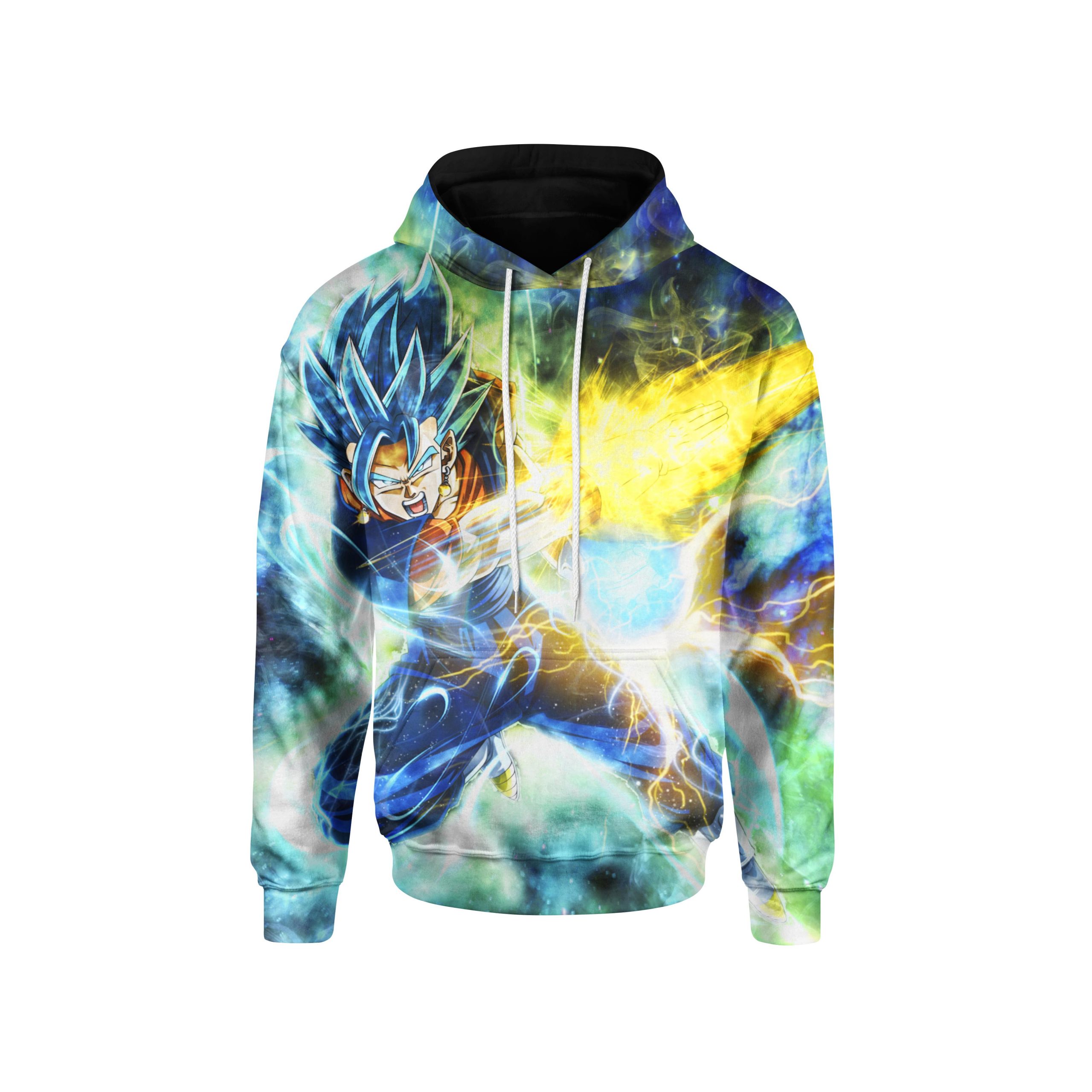 SSGSS Vegito Spirit Sword Hoodie DBM2806 M Official Dragon Ball Merch