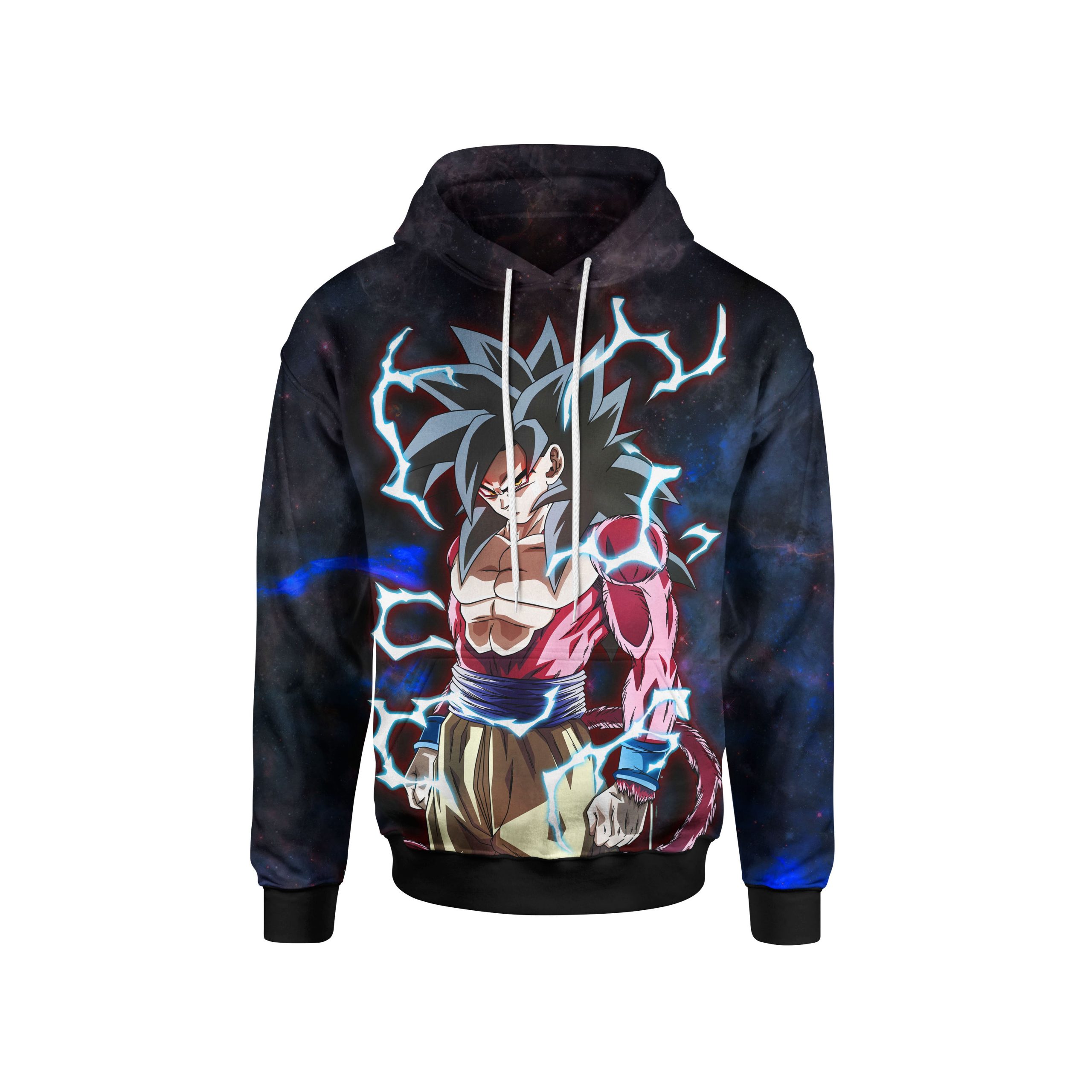 (DBMerch) SSJ4 Goku Hoodie DBM2806 US M Official Dragon Ball Merch