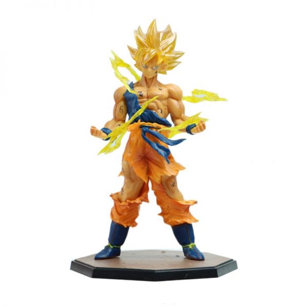 16cm Son Goku Super Saiyan Figure Anime Dragon Ball Goku DBZ Action Figure Model Gifts Collectible 5 - Dragon Ball Store