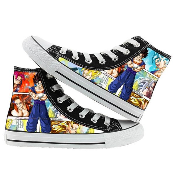 Anime Son Goku Kakarotto Saiyan Canvas Sneakers Casual Shoes for Kids Youth 4.jpg 640x640 4 - Dragon Ball Store