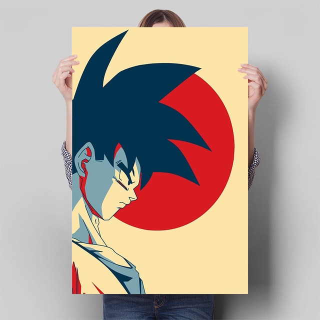 Dragon Ball Posters Printed Anime Art Canvas Painting Wall Picture