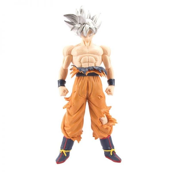 Dragon Ball Super Figures Anime Model Son Goku Silver Action Figure Gogeta Figurine 18cm 32cm Statue 2 - Dragon Ball Store