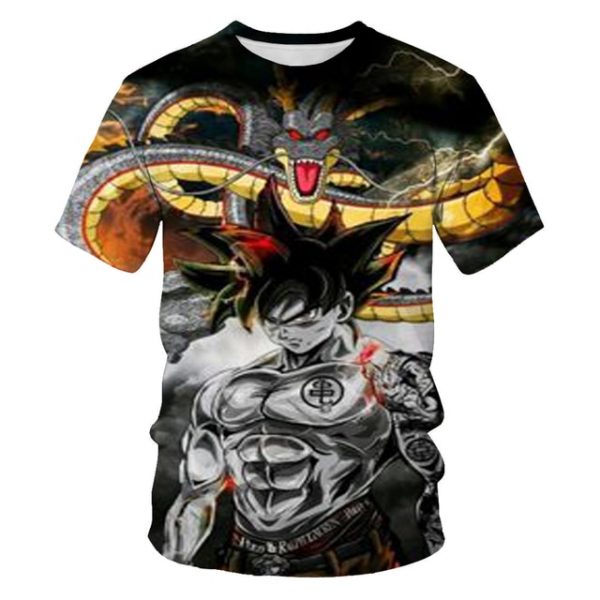Dragon Ball Z T Shirt Summer Fashion Japanese Anime Wukong 3d Print Tshirt Men O Neck 5.jpg 640x640 5 - Dragon Ball Store