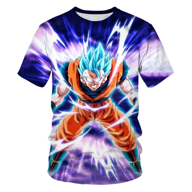 Anime Ultra Instinct Goku T-shirt