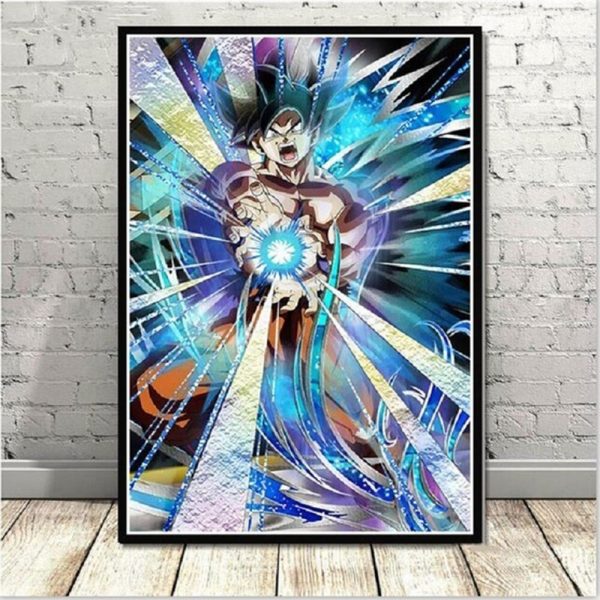 Japanese Anime Dragon Ball Goku Poster Picture Modular Canvas HD Wall Artist Home Decoration Painting Living 2 - Dragon Ball Store