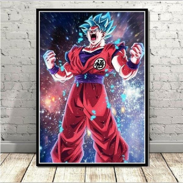 Japanese Anime Dragon Ball Goku Poster Picture Modular Canvas HD Wall Artist Home Decoration Painting Living 3.jpg 640x640 3 - Dragon Ball Store