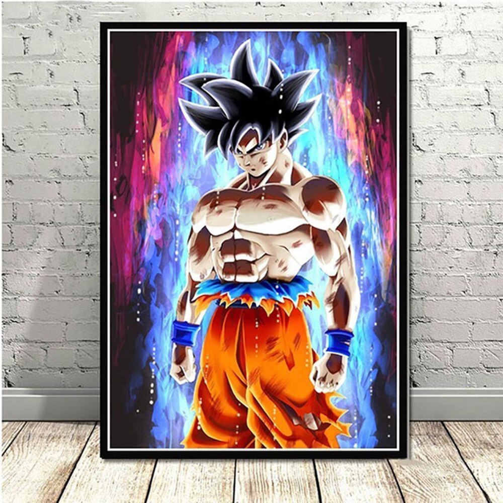 Dragon Ball Goku Poster - Canvas Home Painting Decoration » Dragon Ball  Store