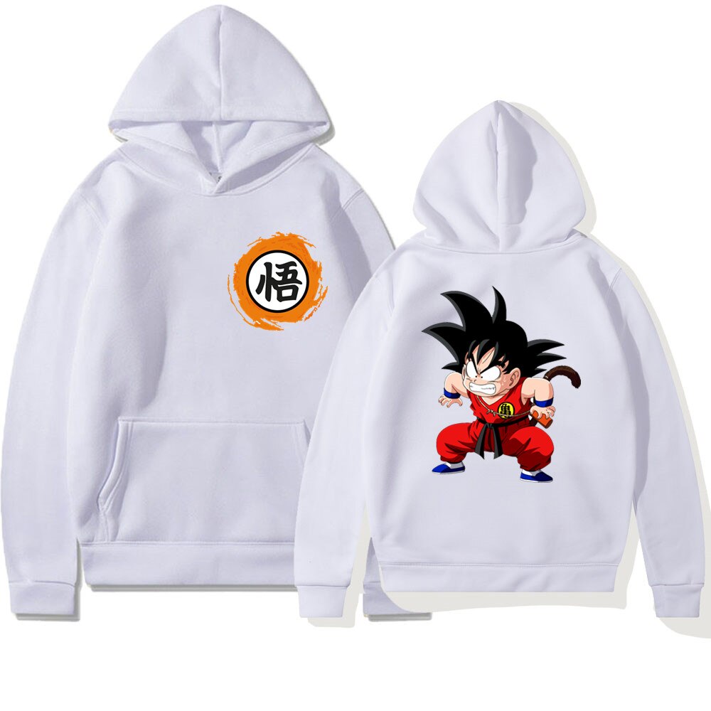 Dragon Ball Hoodies - Winter Japanese Anime Hip Hop Streetwear Goku Printed  Hoodie » Dragon Ball Store
