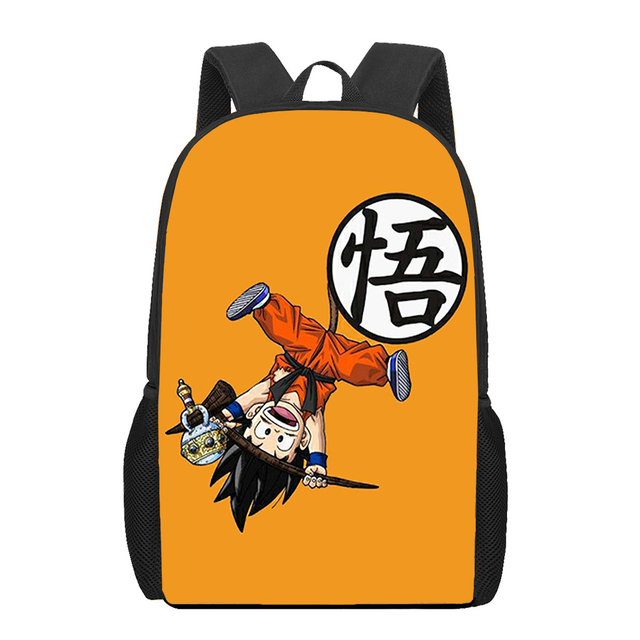 Dragon Ball Z Backpack Canvas Travel Bags Casual School Bag Bookbag Student  Gift