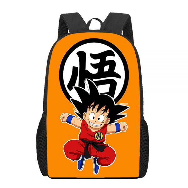 cool 3D Print Kids Backpacks School Anime Dragon Ball Bags For Teenage Boys Girls Funny Student 5 - Dragon Ball Store