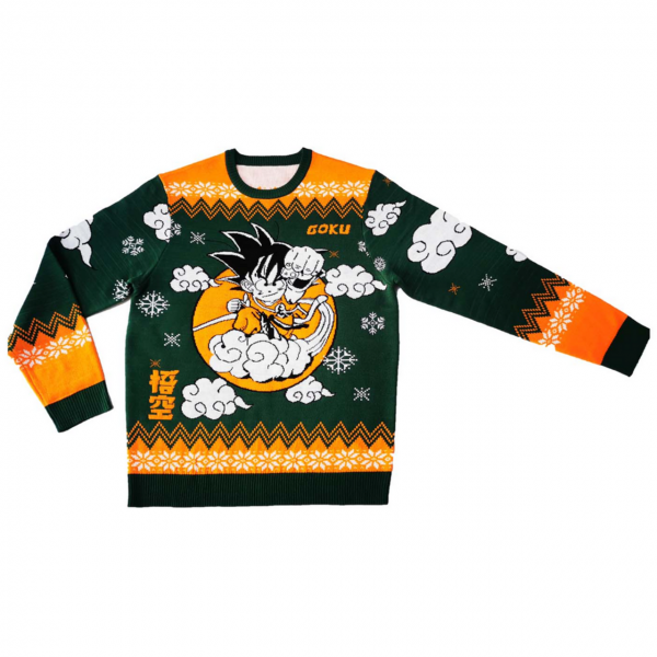Dragon Ball Goku Christmas Sweater 35038.1666981744 - Dragon Ball Store