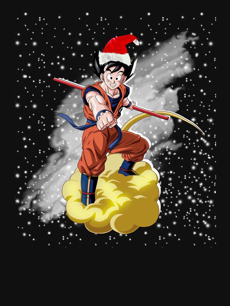 Goku Christmas Dragon Ball Holiday Xmas Anime Classic T-shirt RB2411 »  Dragon Ball Store