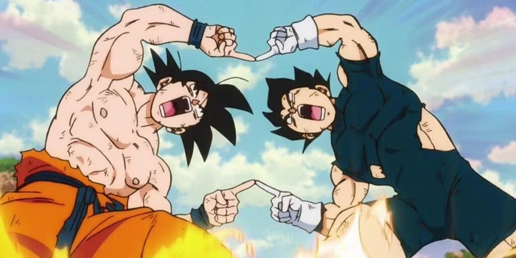 Goku and Vegeta Fusion Dance - Dragon Ball Store
