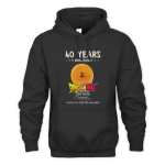 Dragon Ball Hoodies – 40 Years 1984 – 2024 Dragon Ball Daima Akira Toriyama Pullover Hoodie