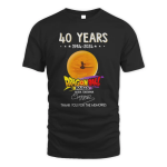 Dragon Ball T-shirts – 40 Years 1984 – 2024 Dragon Ball Daima Akira Toriyama Classic T-shirt