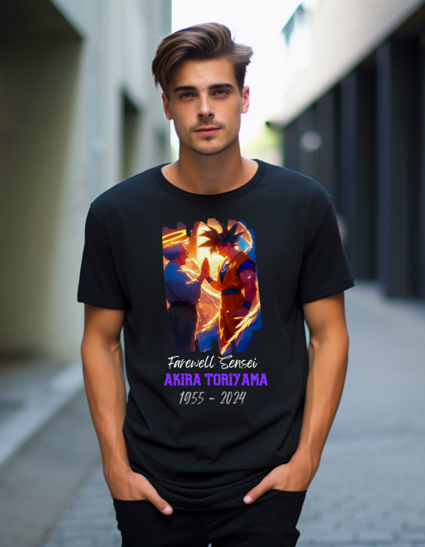 Akira Toriyama Farewell Sensei “Dragon Ball” Goku Shirt