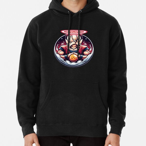 Goku's Divine Tribute to Akira Toriyama Pullover Hoodie RB1203 product Offical akira toriyama Merch